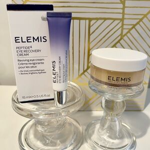 ✨ELEMIS Peptide4 Eye Recovery Cream + Pro-Collagen Cleansing Balm Set✨NEW